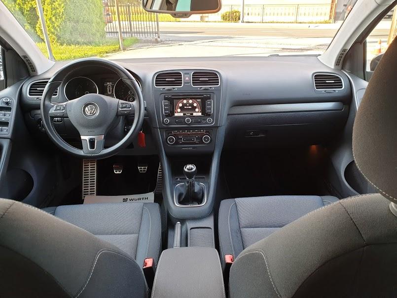 VW Golf VI 1,6 TDI - Style, Navigacija, Koža-tkanina